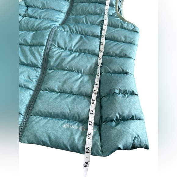 Eddie Bauer Women’s Down Vest Green - Picture 6 of 13